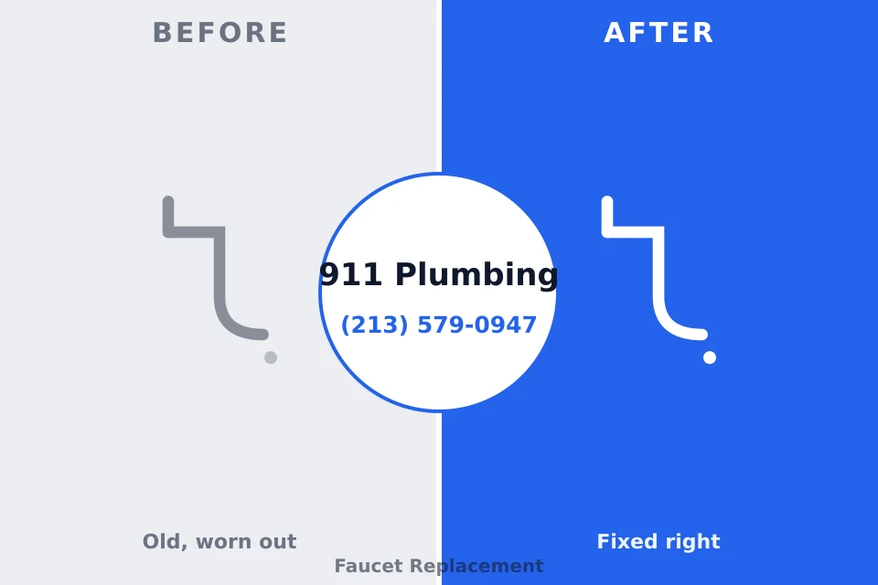 Before and after: plumbing repair San Felipe, TX